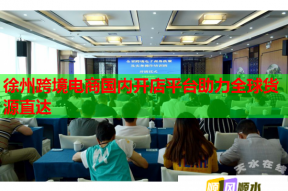 徐州跨境電商國內開店平臺助力全球貨源直達