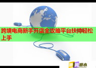 跨境電商新手開店全攻略平臺扶持輕松上手