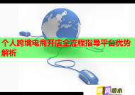 個人跨境電商開店全流程指導平臺優勢解析