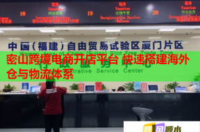 密山跨境電商開店平臺(tái) 快速搭建海外倉與物流體系