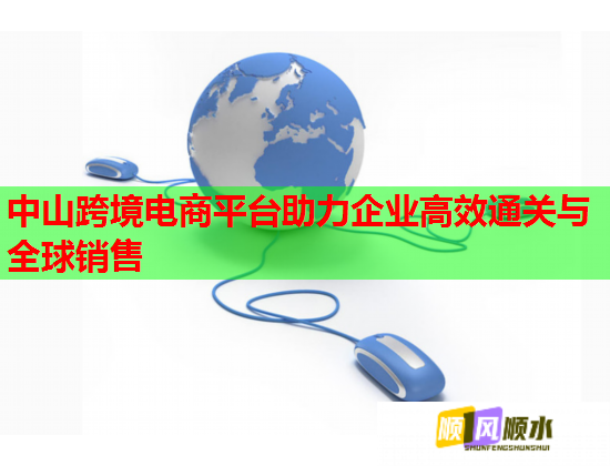 中山跨境電商平臺助力企業高效通關與全球銷售  第1張